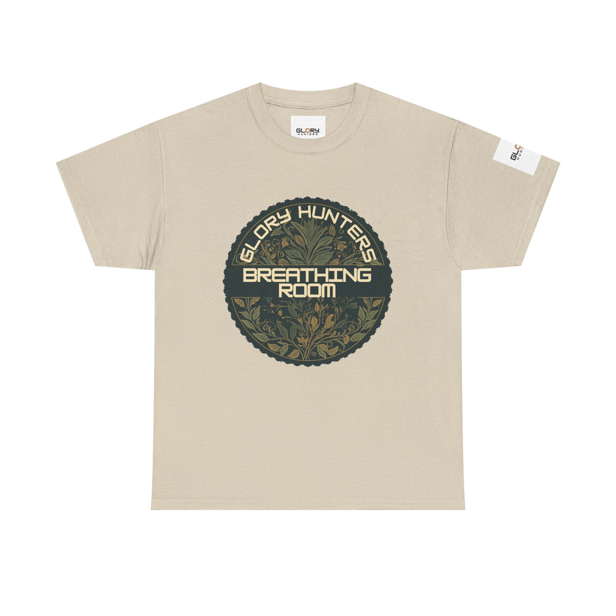 Breathing Room Tee — Victory Hunters Circular Camouflage Graphic T‑Shirt