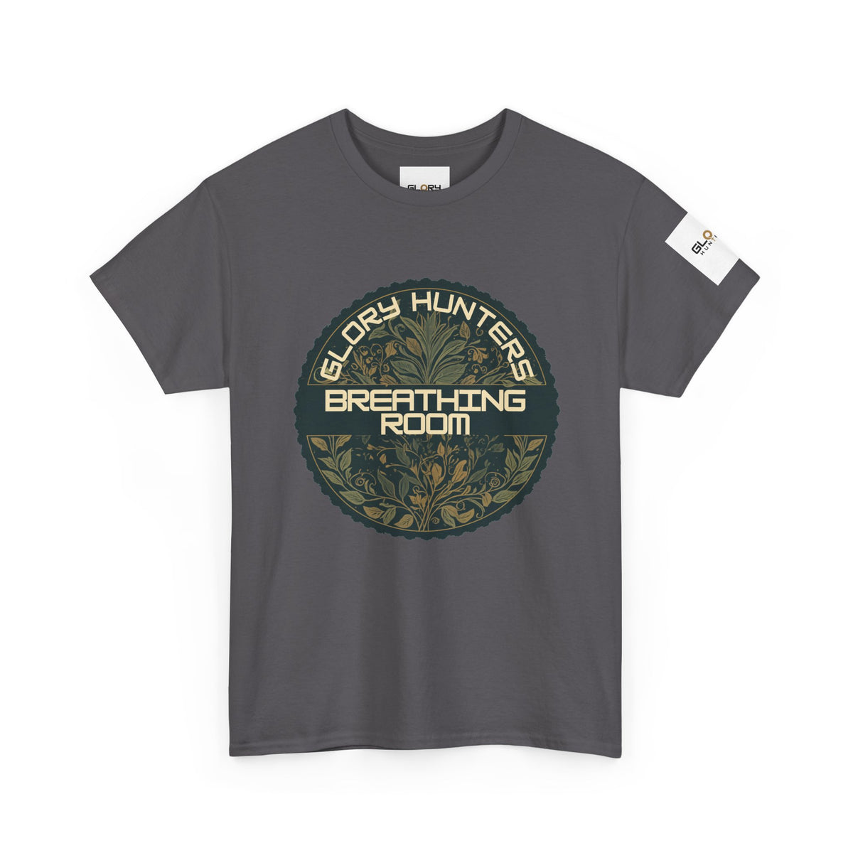 Breathing Room Tee — Victory Hunters Circular Camouflage Graphic T‑Shirt