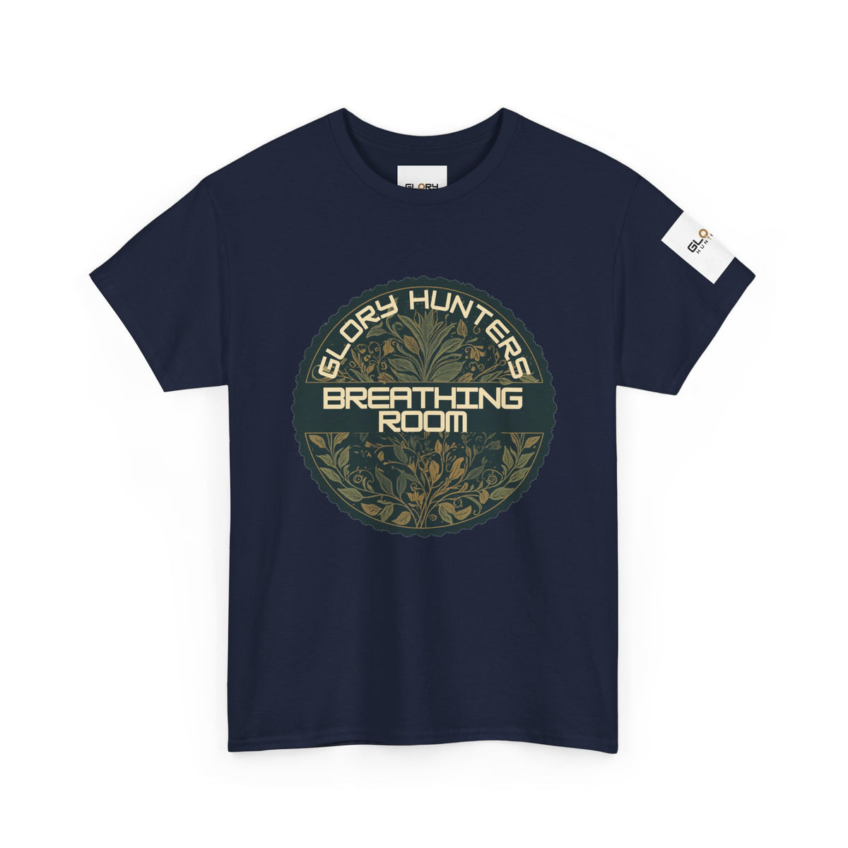 Breathing Room Tee — Victory Hunters Circular Camouflage Graphic T‑Shirt