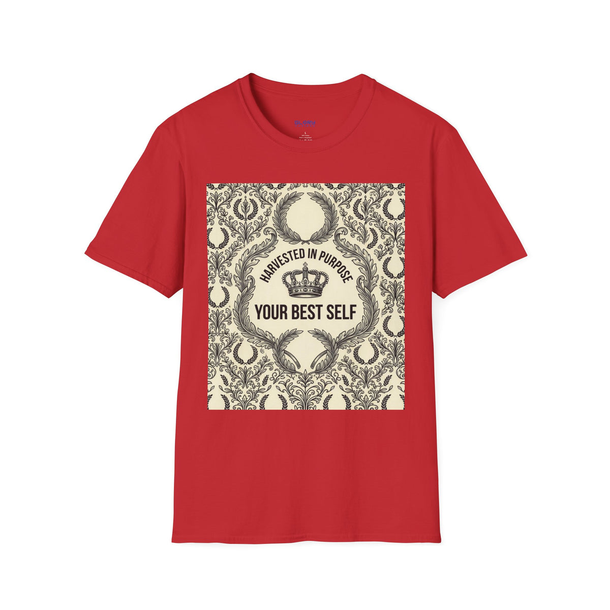 Harvested in Purpose Tee — "Your Best Self" Inspirational Graphic T‑Shirt