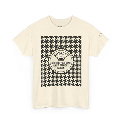 Houndstooth 'Royalty' Tee – Nurture Your Mind Graphic T-Shirt