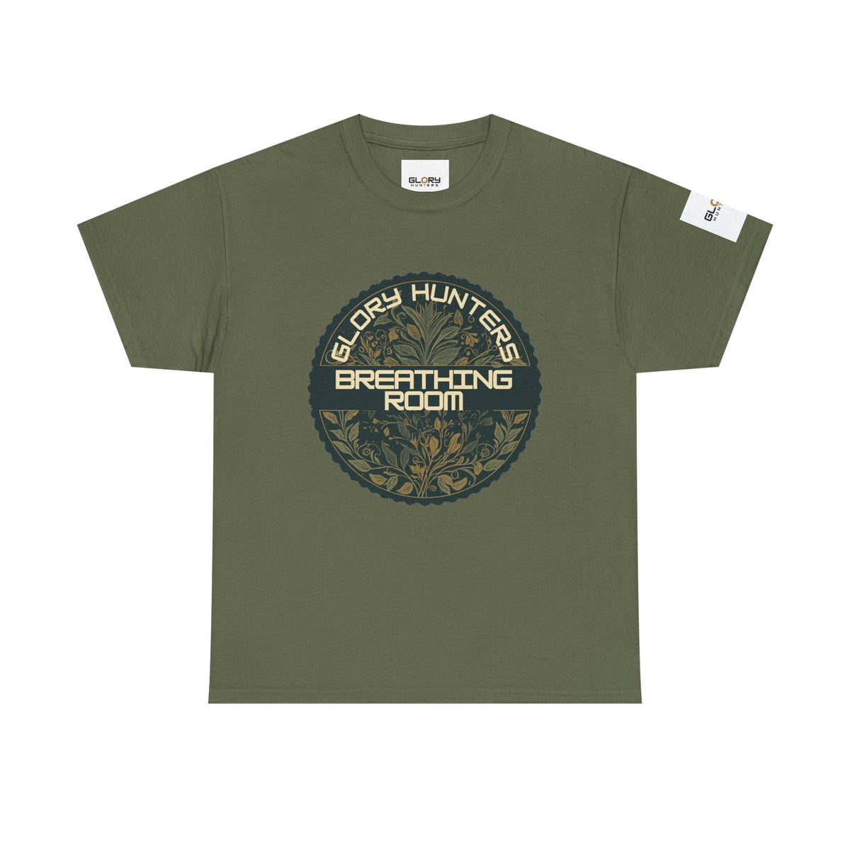Breathing Room Tee — Victory Hunters Circular Camouflage Graphic T‑Shirt
