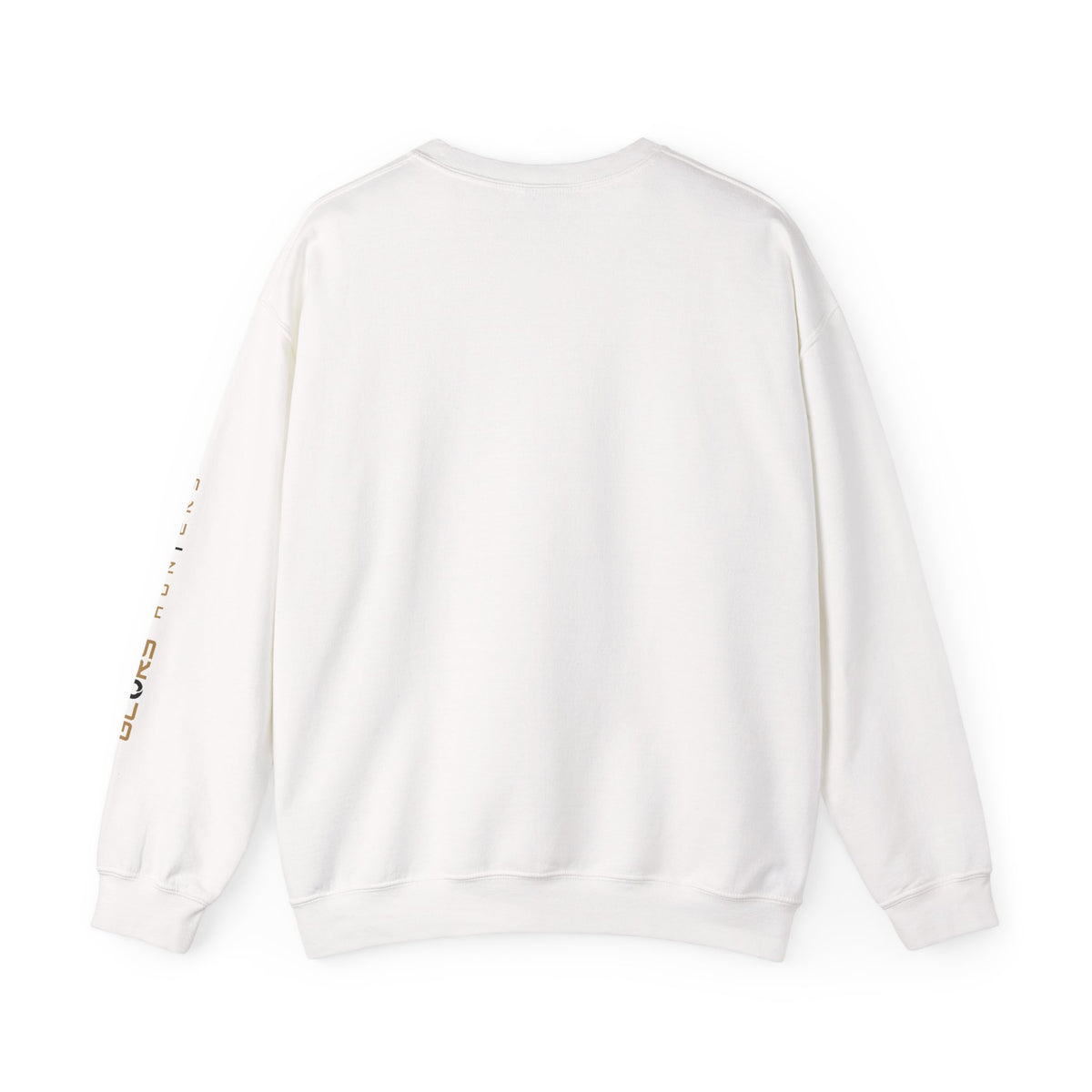 Crewneck Sweatshirt — Burgundy Houndstooth Shield Graphic