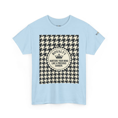 Houndstooth 'Royalty' Tee – Nurture Your Mind Graphic T-Shirt