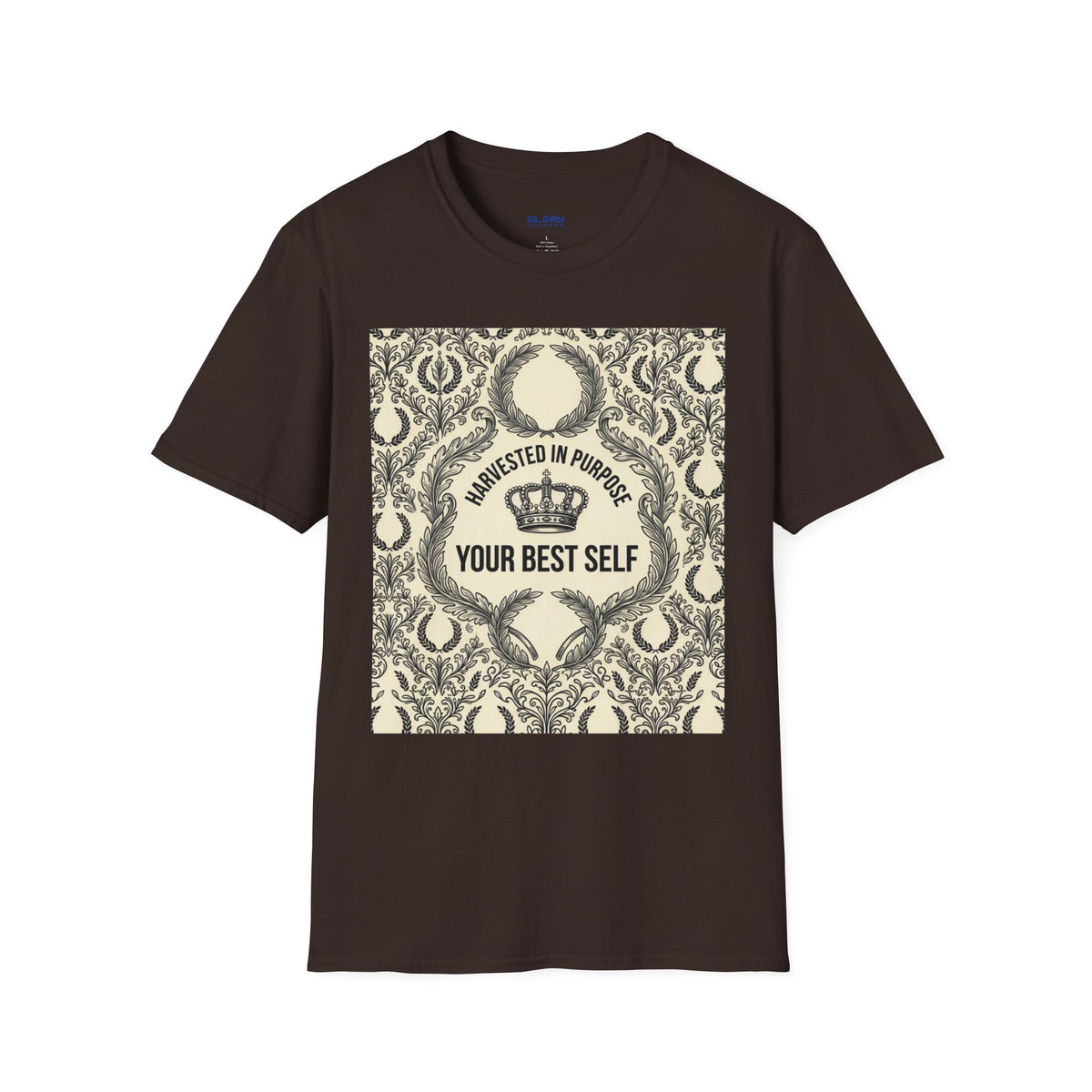 Harvested in Purpose Tee — "Your Best Self" Inspirational Graphic T‑Shirt