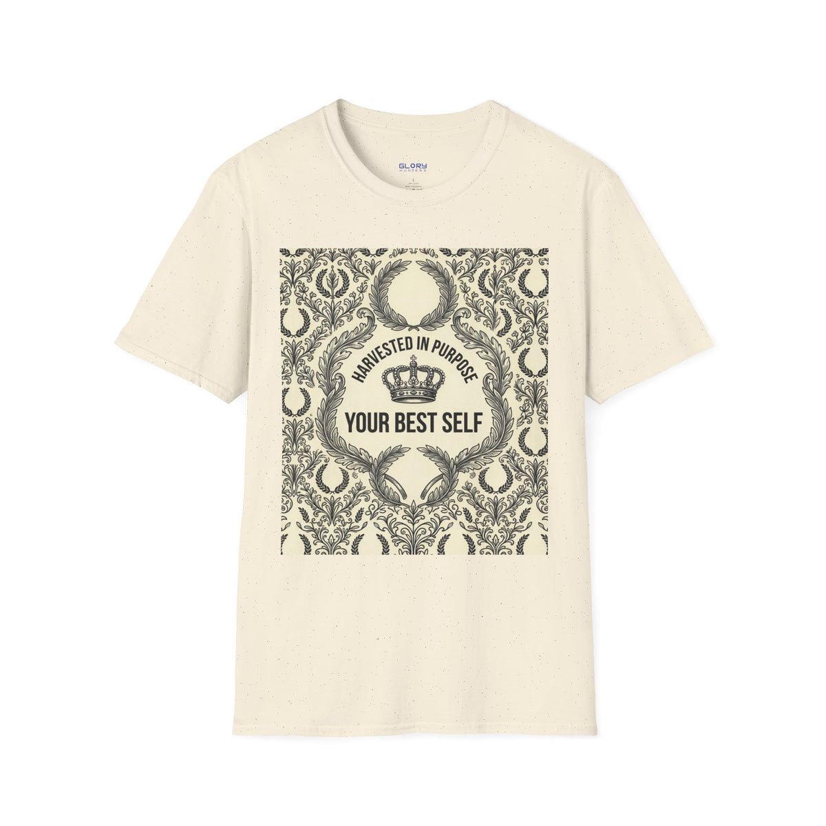 Harvested in Purpose Tee — "Your Best Self" Inspirational Graphic T‑Shirt