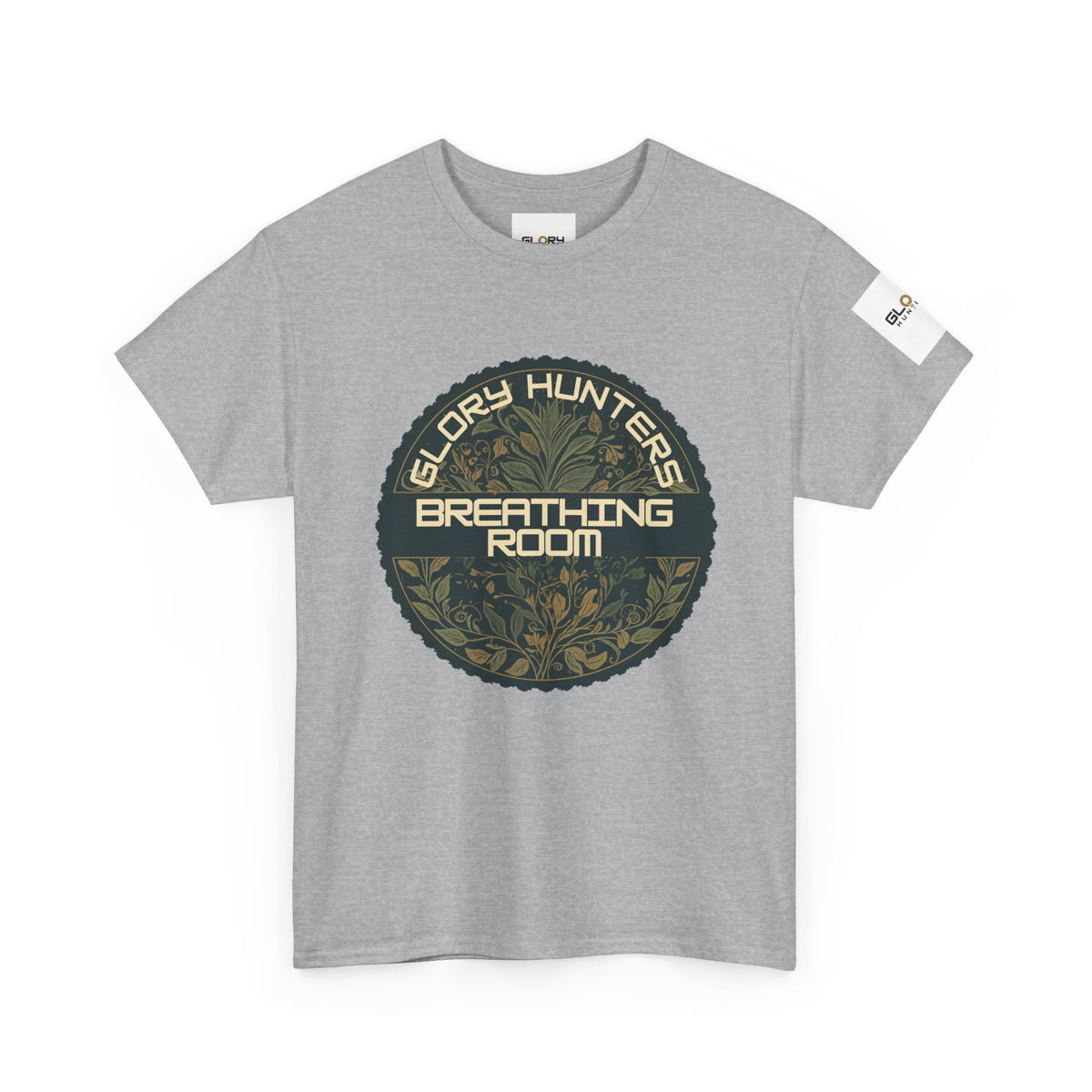 Breathing Room Tee — Victory Hunters Circular Camouflage Graphic T‑Shirt