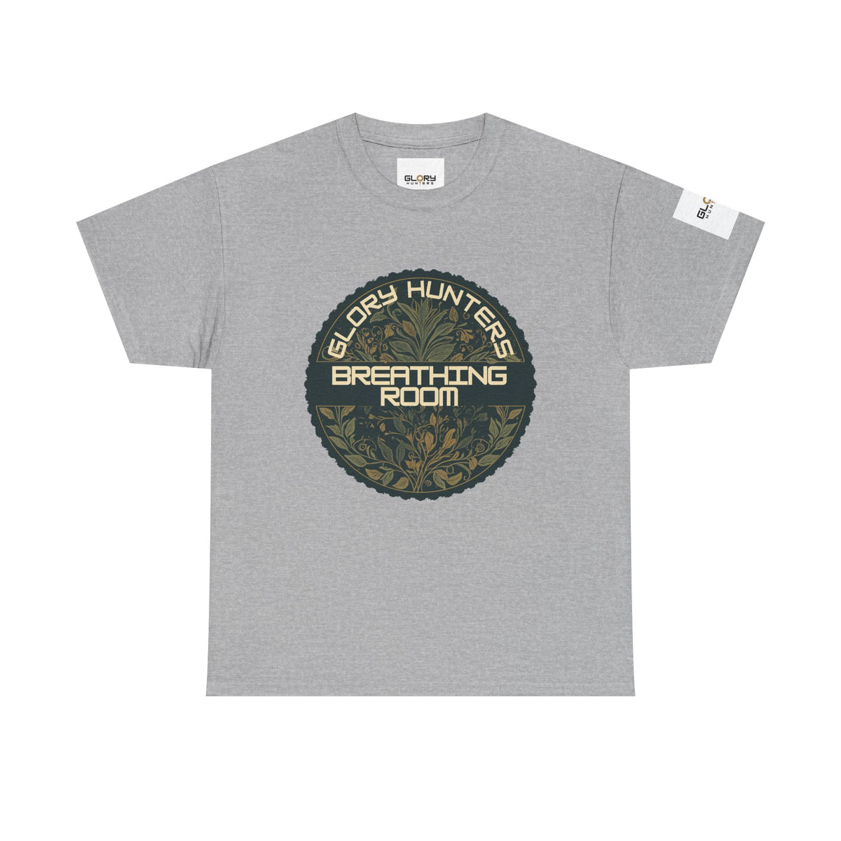 Breathing Room Tee — Victory Hunters Circular Camouflage Graphic T‑Shirt