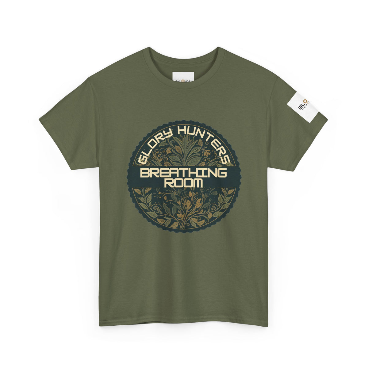 Breathing Room Tee — Victory Hunters Circular Camouflage Graphic T‑Shirt