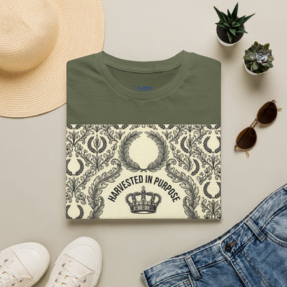 Harvested in Purpose Tee — "Your Best Self" Inspirational Graphic T‑Shirt